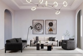 3-Seat Sofa Nora - Grey Grey