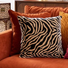 Διακοσμητικό Μαξιλάρι Βελουτέ 2 Όψεων (40x40) A-S Lynra Tiger 212527