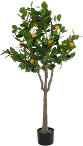 Τεχνητό Δέντρο Orange 21108 70x50x120cm Orange-Green GloboStar Πολυαιθυλένιο,Ύφασμα