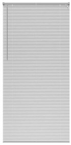 vidaXL Ρολό Παραθύρου με κουρτίνες Ασημί Αλουμίνιο