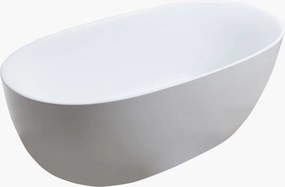 Acrylux Bahama White Glossy – Μπανιέρα Ελεύθερης Τοποθέτησης 170x80