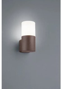 Απλίκα Φωτιστικό Τοίχου 1xΕ27 IP44 Hoosic 17cm Trio Lighting-222260124-Σκουριασμένο 222260124