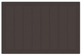 vidaXL Σέτ φαγητού για κήπο 7 pcs Καφέ Rattan Polt