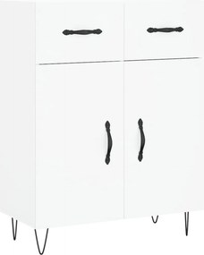vidaXL Ντουλάπι Λευκό 69,5 x 34 x 90 εκ. από Επεξεργασμένο Ξύλο