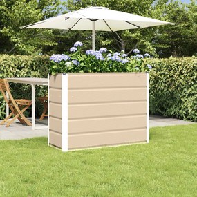 vidaXL Γλάστρα Ελεφαντόδοντο 100 x 40 x 75 cm Ατσάλι
