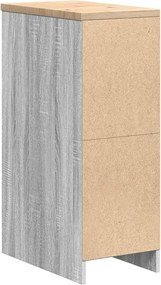 vidaXL ντουλάπι αποθήκευσης γκαράζ 30x51x85 εκ μασίφ ξύλο πεύκο