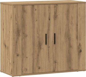 vidaXL Ντουλάπι Artisian Δρυς 80x33x70 εκ. από Επεξεργασμένο Ξύλο