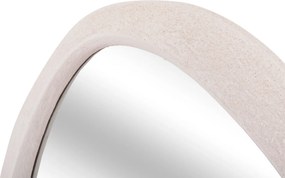 ΚΑΘΡΕΠΤΗΣ ΤΟΙΧΟΥ ΟΒΑΛ ΣΕΙΡΑ SANTORINI HM4514 MDF ΣΕ ΥΠΟΛΕΥΚΟ 48x3,2x60Υεκ