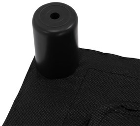 HOMCOM Σκαμπό με Τεχνητό Δέρμα Μοντέρνο Υποπόδιο Υποπόδιο από Τεχνητό Δέρμα Οθωμανικό για Υπνοδωμάτιο, Σαλόνι, Λευκό