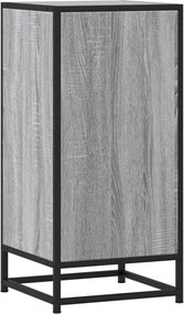 vidaXL Ραφιέρα Γκρι Sonoma 35,5x35x76 εκ. Επεξ. Ξύλο + Μέταλλο