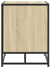 Πάγκος παπουτσιών Sonoma Oak 84x40x53,5 cm - Καφέ