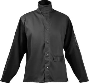 VEVOR FR Welding Jacket M Size Heavy Duty Cowhide Leather &amp; 9oz FR Cotton