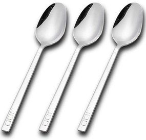 Κουτάλια Φαγητού Harmony (Σετ 3Τμχ) 10-121-050 29cm Inox Nava Stainless Steel