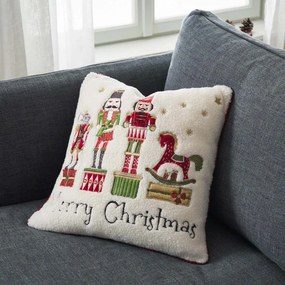 Χριστουγεννιάτικη Μαξιλαροθήκη (43x43) Gofis Home Xmas 314