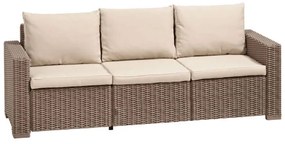 ZITA PLUS CALIFORNIA CAPPUCCINO 3ΘΕΣ.ΚΑΝΑΠ.ΜΕ ΜΑΞ. 199X68X72εκ.53.0450