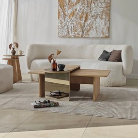 Coffee Table Set Luna 4 - Bronzie, Sapphire Oak Bronzie
Saphhire Oak
