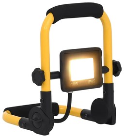 vidaXL Προβολέας LED με Λαβή 10 W