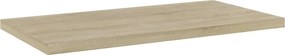 vidaXL Ράφια Βιβλιοθήκης 4 τεμ. Sonoma Δρυς 40x20x1,5 εκ. Επεξ.Ξύλο