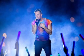 Φωτογραφία Chris Martin of Coldplay NYC 2021, James Devaney