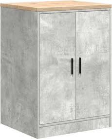vidaXL ντουλάπι αποθήκευσης γκαράζ 60x51x85 εκ μασίφ ξύλο πεύκο