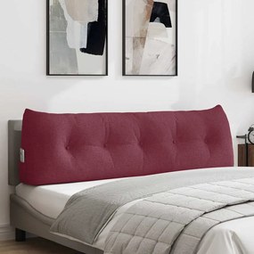 vidaXL Μαξιλάρι Πλάτης Κόκκινο 160 x 24 x 50 εκ ύφασμα