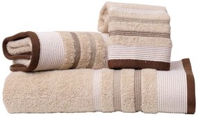 Πετσέτα Χεριών (30x50) Viopros Χαβάη 580gsm Μπεζ