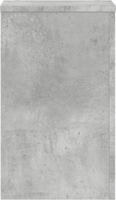 vidaXL Βάσεις Φυτών 2 τεμ. Γκρι Σκυρ. 30x30x50 εκ. Επεξεργασμένο Ξύλο