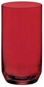 Ποτήρι Νερού Σετ 6τμχ Κρυστάλλινο Bohemia Red Ara 400ml CTB2SF107240