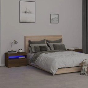 ΚΟΜΟΔΙΝΑ ΜΕ LED 2 ΤΕΜ. ΚΑΦΕ ΔΡΥΣ 60 X 35 X 40 ΕΚ. 3152831