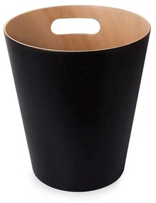 Κάδος Απορριμμάτων Ξύλινος Woodrow Can 2G 082780-045 Black-Natural Umbra Wood