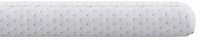 vidaXL Στρώματα Λευκό 120 x 200 cm 100% ύφασμα πολυεστέρα με τζακάρ