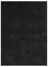 vidaXL Χαλί HUARTE με Κοντό Πέλος Μαλακό/ Πλενόμενο Μαύρο 140x200 εκ.