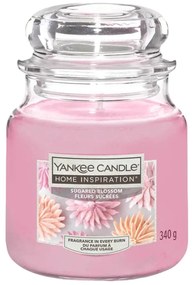 Αρωματικό Κερί Yankee Candle με διάρκεια καύσης έως 60 ώρες και άρωμα Sugared Blossom