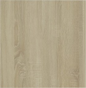 vidaXL Ντουλάπι Επιτοίχιο Sonoma Δρυς 80 x 39 x 40 εκ. από Επεξ. Ξύλο