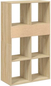vidaXL Βιβλιοθήκη Χρώμα Sonoma Δρυς 66x31x112 εκ. Επεξεργασμένο Ξύλο