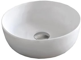 Νιπτήρας Scarabeo Glam Up-Leuko - Mat-Διάμετρος: 39 εκ.