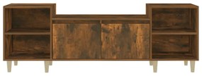 vidaXL Έπιπλο Τηλεόρασης Καπνιστή Δρυς 160x35x55 εκ. Επεξ. Ξύλο