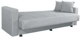Καναπές Κρεβάτι AMETHYST Τριθέσιος Ανοιχτό Γκρι 214x78x78cm - Ύφασμα - 14210134