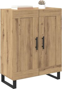 vidaXL Πλαϊνό γραφείο Artisan Oak 69,5 x 34 x 90 εκ.