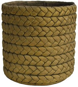 Κασπώ Light Rattan 00.03.35628 Φ25x21cm Brown Κεραμικό