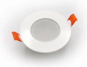 Χωνευτό Σποτ Οροφής-Τοίχου LED 7W Λευκό 4000K 21-7101 Lumen-21-7101-Λευκό 21-7101