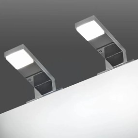 vidaXL Φωτιστικά Καθρέφτη 2 τεμ. 2 W Ψυχρό Λευκό