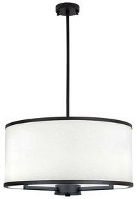 Φωτιστικό Οροφής Way 942FLG1642 50x50x84cm 3xE27 40W Black-White Opviq