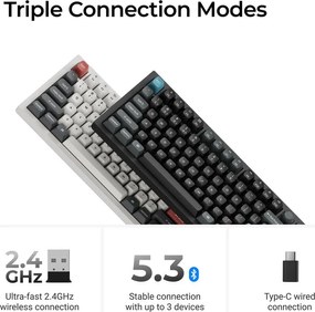 KEYBOARD WRL Q3 ULTRA/BLACK Q3U-M3 KEYCHRON