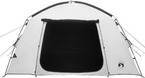 vidaXL Καταφύγιο Τέντας Λευκό Μαύρο 300 x 210 x 156 εκ Πολυεστέρας