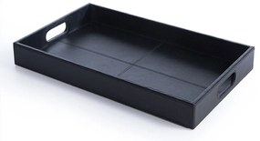 Δίσκος Διακοσμητικός Lethal Από Δερματίνη 30X50X5 Black Nef-Nef Homeware Τεχνόδερμα