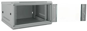 vidaXL Ντουλάπα δικτύου με αποθήκευση Γκρι 53 x 60 x 30 εκ Ατσάλι