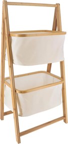 Ραφιέρα Δαπέδου 2 Θέσεων (44x34x90) T-D Natural/Bamboo 98204104