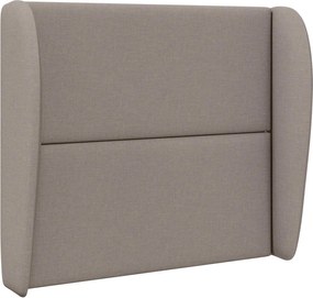 vidaXL Αυτί Κεφαλής Μπεζ 80 x 23 x 6 εκ. ύφασμα