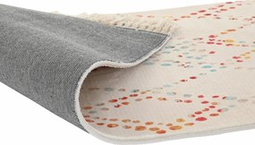 Χαλί DKD Home Decor 60 x 240 x 0,7 cm πολυεστέρας Πολύχρωμο Ρόμπος